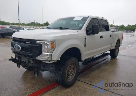 2021 Ford F-250 Xl z USA, uszkodzony, nr VIN 1FT7W2B66MED53975